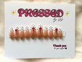 Long, cherry, almond shape-$20