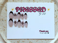 Short almond shape $10