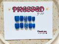 Short square shape, blue-$20