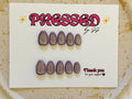 Short almond shape $5