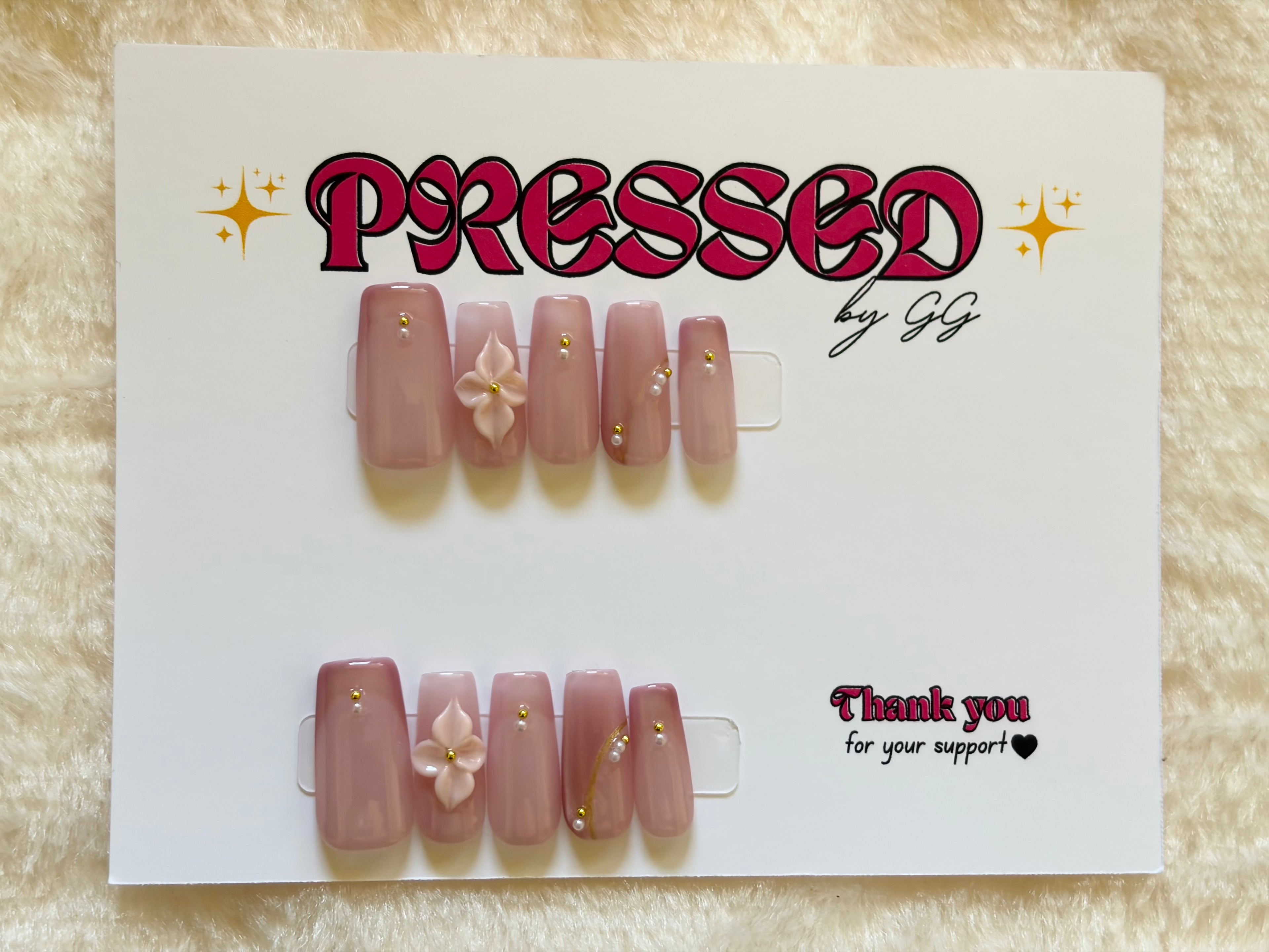 Long, Square Shape $10