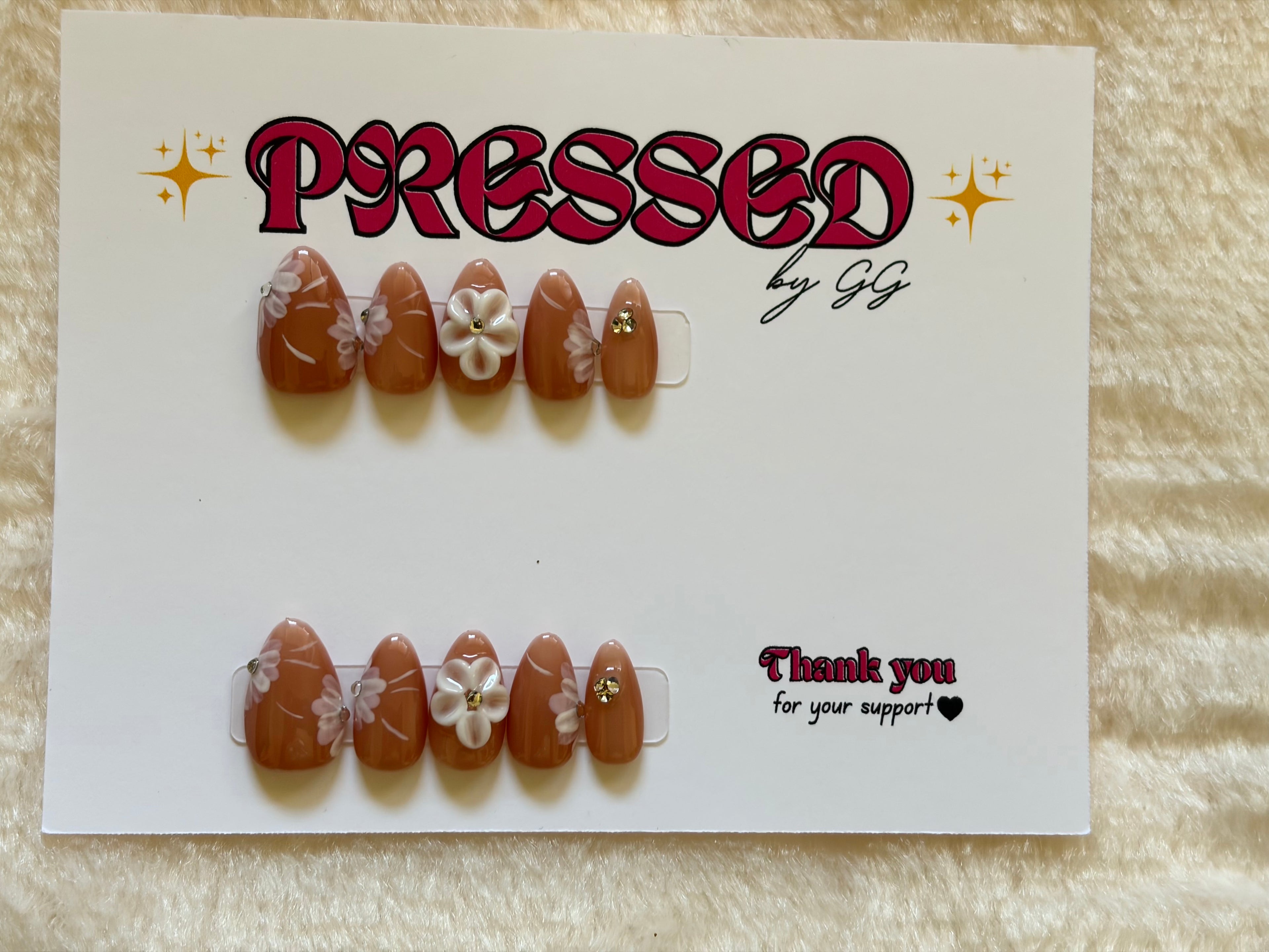Short, Almond Shape $10