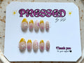 Short, almond shape $15
