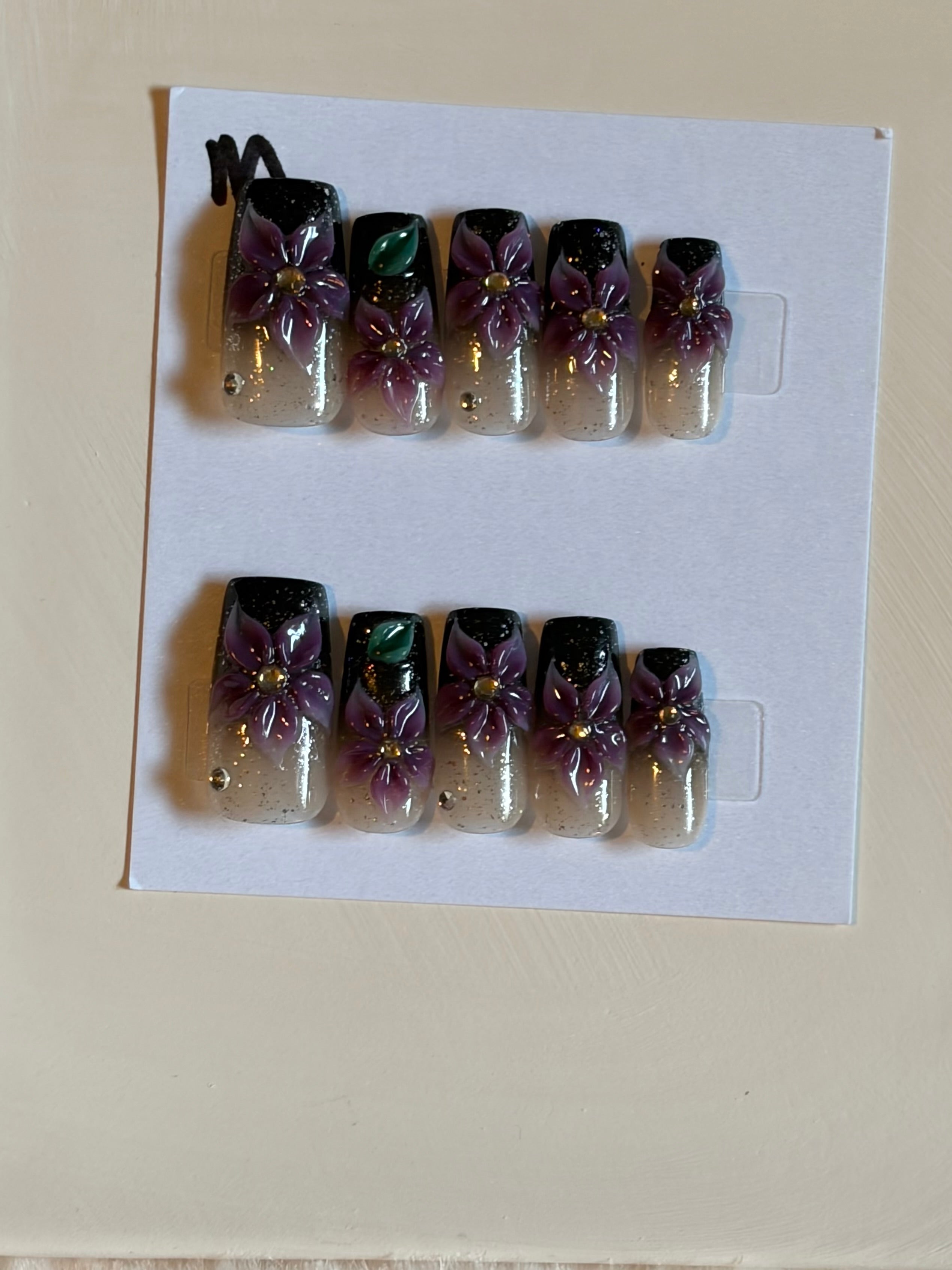 Long, square shape $15