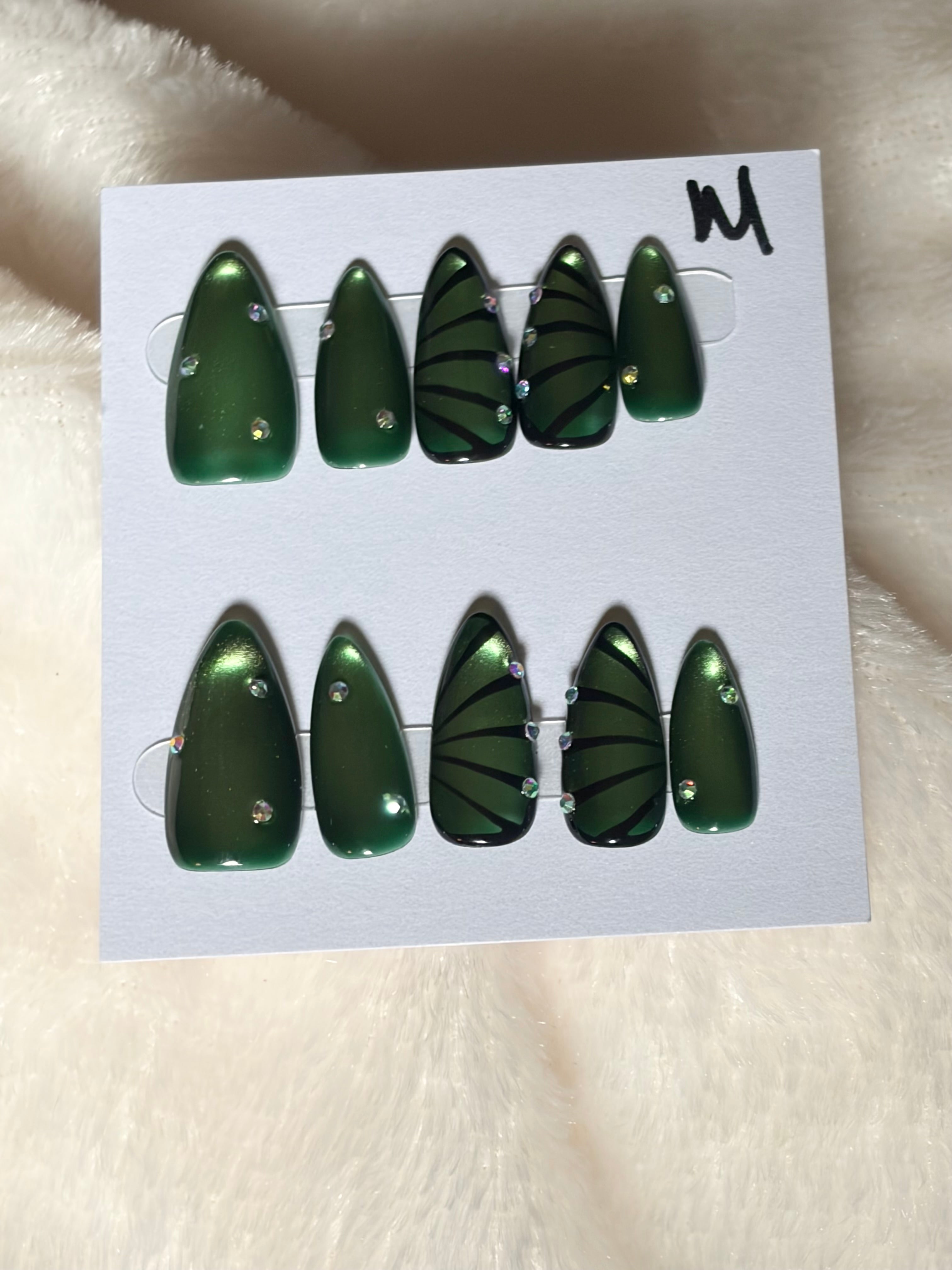 Long, almond, butterfly, cat eye-$20
