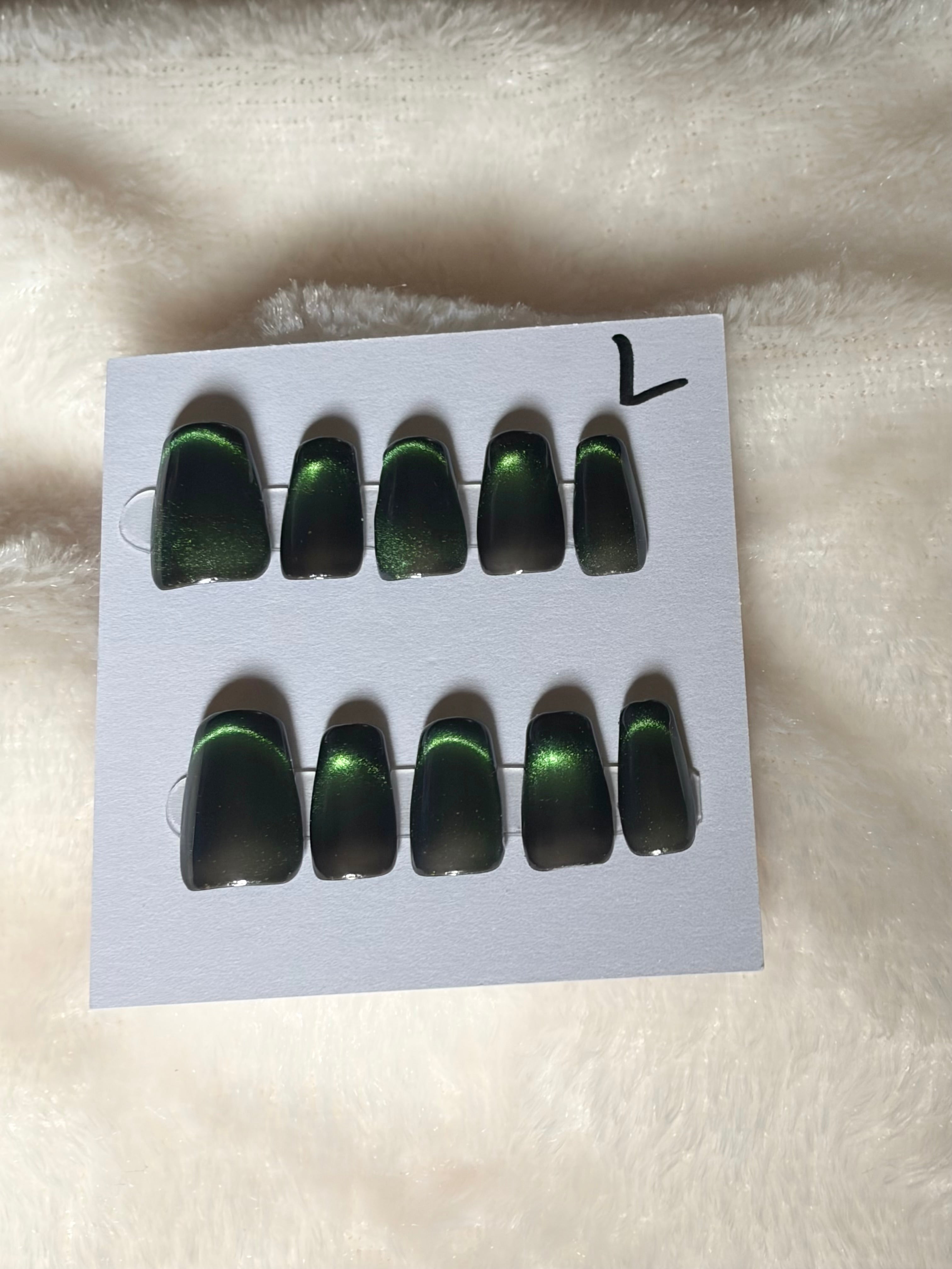 Short, cat-eye-$10