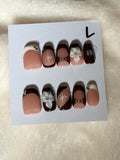 Short, French tip-$15