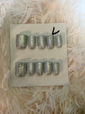 Silver Sparkle-$15