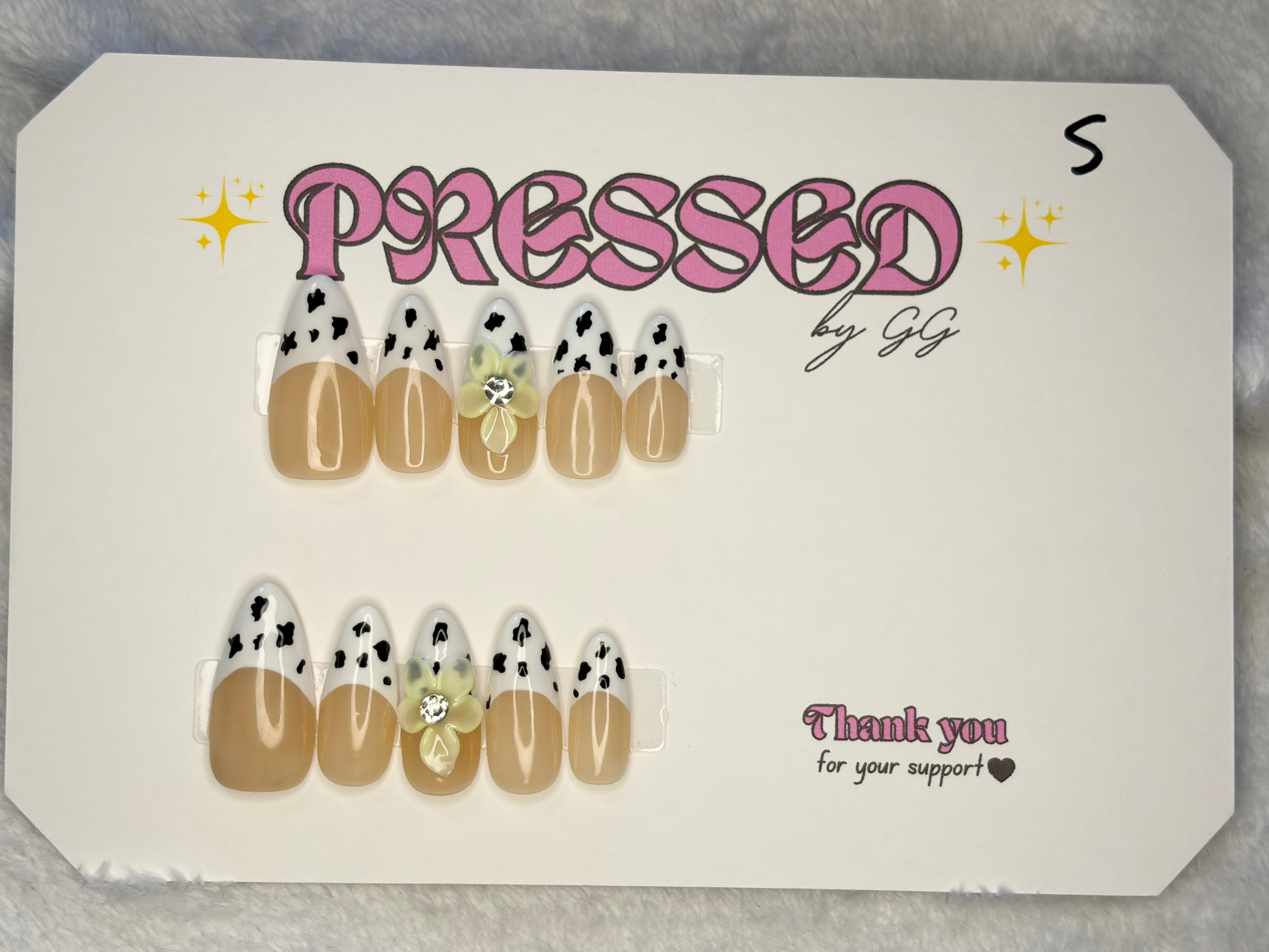 Long, almond, French tip-$20